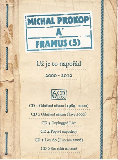 Prokop Michal: Už je to napořád 2000-2012 - 6 CD