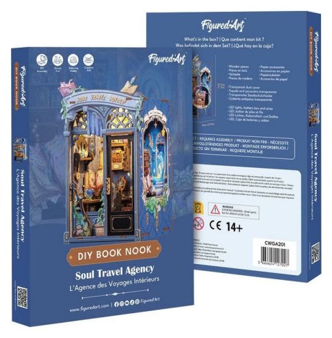 neuveden: Book Nook sada - Cestovní kancelář do vaší duše
