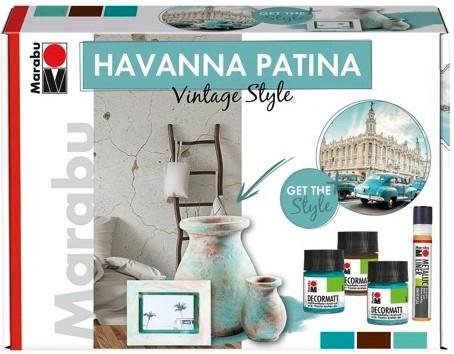 neuveden: Marabu efektová barva sada HAVANNA PATINA