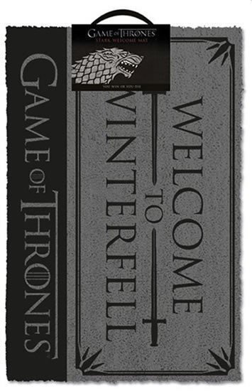 neuveden: Rohožka Game of Thrones - Welcome to Winterfell