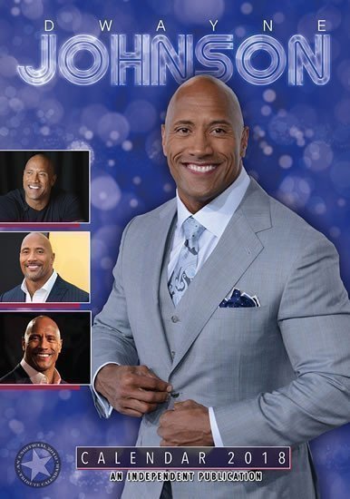 neuveden: Kalendář 2018 - DWAYNE JOHNSON
