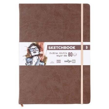 : Skicovací blok Brown A4 140g 80 listů
