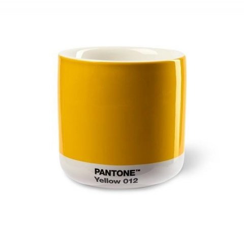 neuveden: Pantone Latte Termohrnek - Yellow 012
