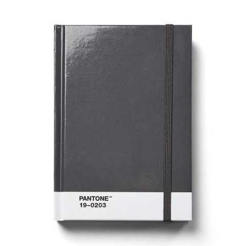 neuveden: Pantone Zápisník tečkovaný S - Grey 19-0203