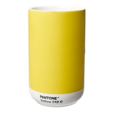 neuveden: Pantone Keramická váza 0,5 l - Yellow 012 C