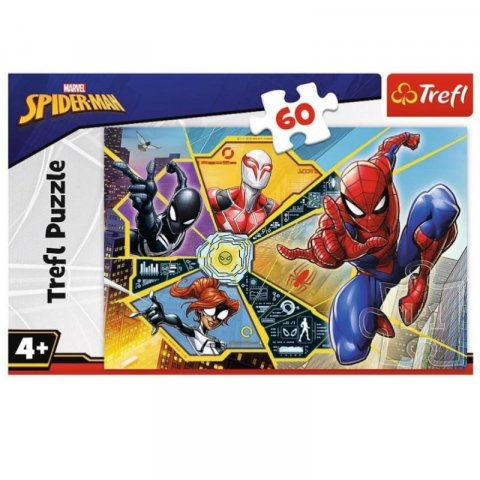 neuveden: Trefl Puzzle Spiderman - Na síti 60 dílků