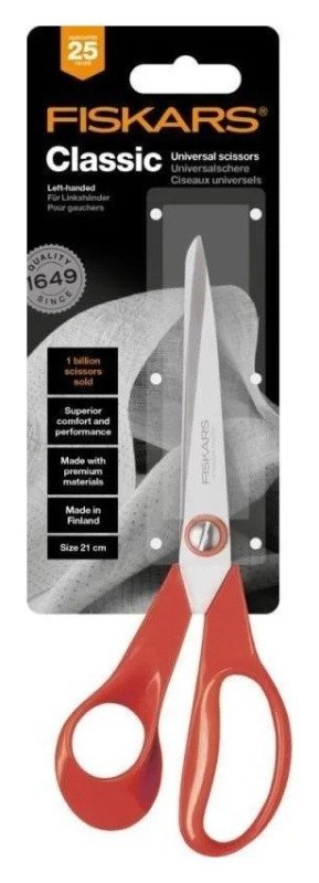 neuveden: Fiskars Classic Univerzální nůžky pro leváky 21 cm