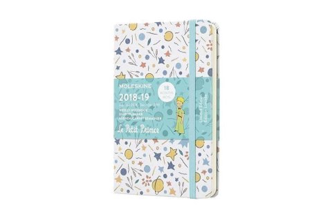 neuveden: Moleskine: Malý princ plánovací zápisník 2018-2019 S