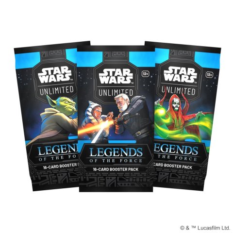 neuveden: Star Wars: Unlimited Legends of the Force - Booster
