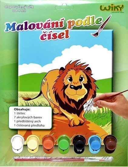 neuveden: Malování podle čísel - Lev
