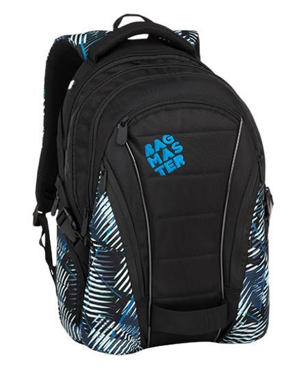 neuveden: Bagmaster Studentský batoh BAG 9 F GREEN/BLUE/BLACK