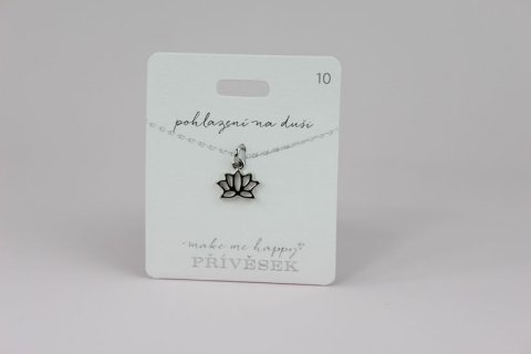 neuveden: Přívěsek MAKE ME HAPPY Lotosový květ neuveden: Přívěsek MAKE ME HAPPY Lotosový květ