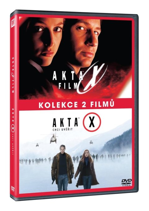 neuveden: Akta X kolekce 1+2 2DVD