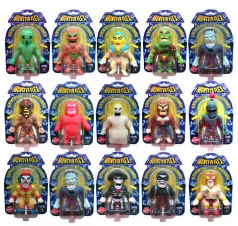 neuveden: Flexi Monster 15 cm - mix motivů