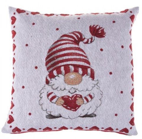 neuveden: Návlek na polštář - skřítek se srdcem / okraj srdce