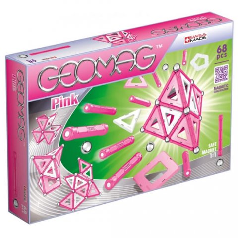 neuveden: Geomag Pink 68 dílků