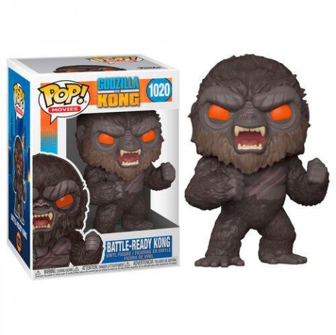 neuveden: Funko POP Movies: Godzilla vs Kong - Battle-Ready Kong