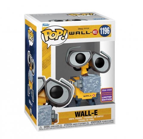 neuveden: Funko POP Disney: Wall-E w/cube (2022 shared WonderCon exclusive)