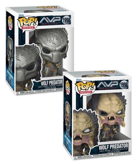 : Funko POP Movies: Aliens Vs. Predator: Requiem - Wolf Predator (s možností 