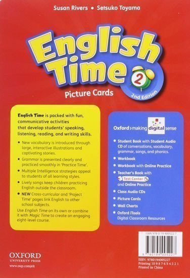 Rivers Susan: English Time 2 Picture Cards (2nd)
