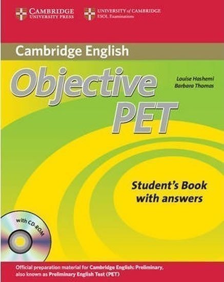 Hashemi Louise: Objective PET Self-Study Pack Students Book with Answers with CD-ROM and Au