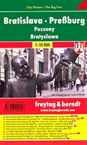 neuveden: PL 35 CP Bratislava 1:10 000 / kapesní plán města