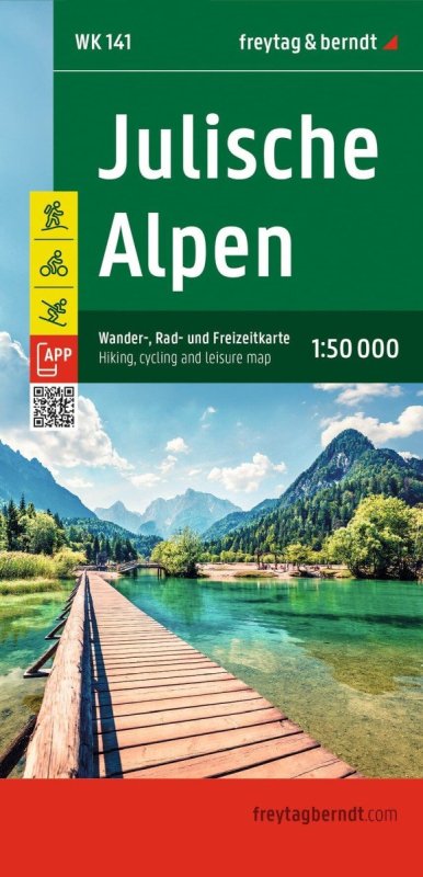 : Julské Alpy 1:50 000 / turistická mapa