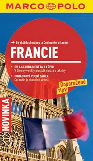 neuveden: Francie - Průvodce se skládací mapou