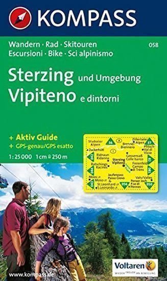 neuveden: Sterzing und Umgebung 058 / 1:35T NKOM