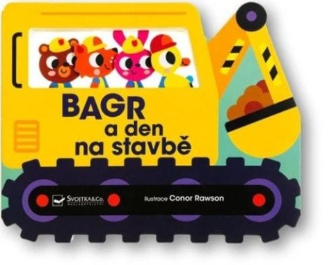 neuveden: Bagr a den na stavbě