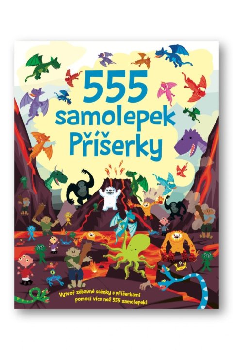Crisp Dan: 555 samolepek Příšerky