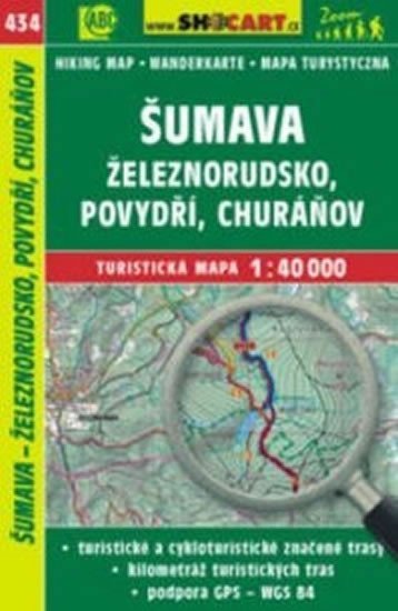 neuveden: SC 434 Šumava - Železnorudsko, Povydří 1:40 000