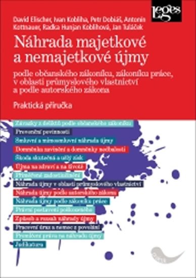 Elischer David: Náhrada majetkové a nemajetkové újmy podle občanského zákoníku, zákoníku pr