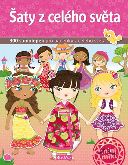 Camel Julie: Šaty z celého světa - kniha samolepek Camel Julie: Šaty z celého světa - kniha samolepek