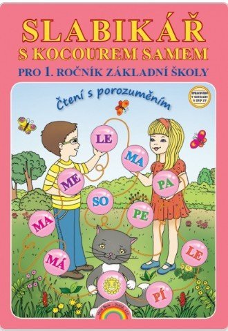 Andrýsková Lenka: Slabikář s kocourem Samem pro 1. ročník ZŠ, Čtení s porozuměním (mechová va