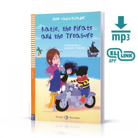 Cadwallader Jane: Young ELI Readers 1/A1: The Pirate and The Treasure + Downloadable Multimed
