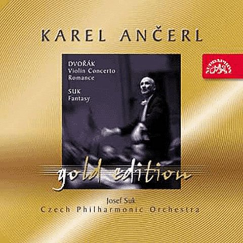 Dvořák Antonín: CD Gold Edition 8 Dvořák: Koncert a Romance pro housle a orchestr - Suk: Fa