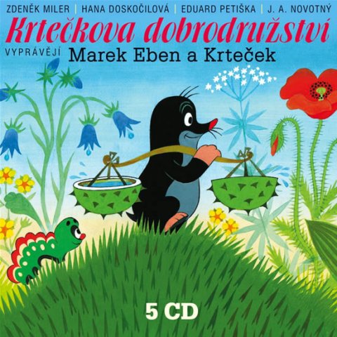 neuveden: Krtečkova dobrodružství 5CD - audiokniha