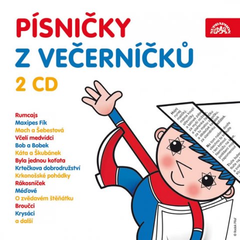 neuveden: Písničky z večerníčků 2CD neuveden: Písničky z večerníčků 2CD