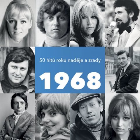 Various: 1968 - 50 hitů roku naděje a zrady - 2 CD Various: 1968 - 50 hitů roku naděje a zrady - 2 CD