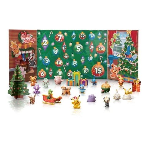 neuveden: Pokémon Advent Calendar Holiday 2022 (adventní kalendář s figurkami Pokémon