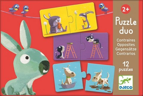 neuveden: Djeco Duo Puzzle PROTIKLADY