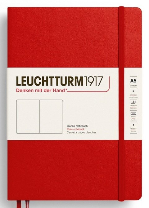 -: Zápisník Cherry Hardcover Medium (A5) čistý