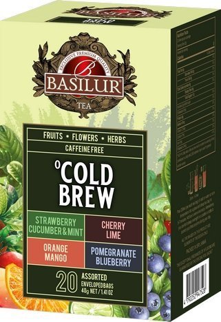 neuveden: BASILUR Cold Brew Assorted přebal 20x2g