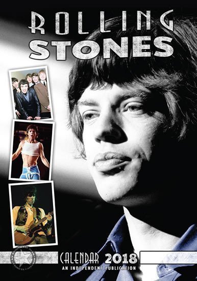 neuveden: Kalendář 2018 - ROLLING STONES