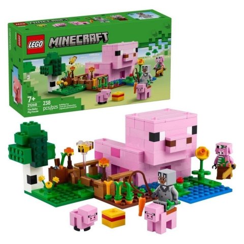 neuveden: LEGO® Minecraft® 21268 Domeček Prasátka