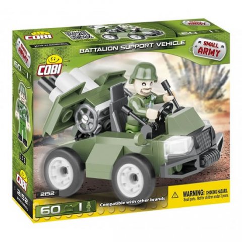 neuveden: Stavebnice COBI 2152 Small Army Podpůrné vozidlo pěchoty/ 60 kostek+1 figur
