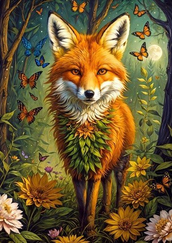 neuveden: Puzzle Kouzelná liška 1000 dílků neuveden: Puzzle Kouzelná liška 1000 dílků