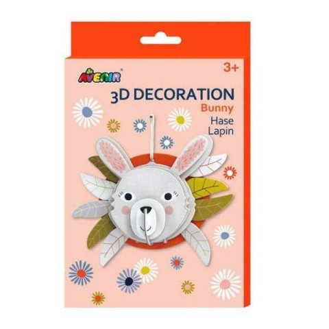 neuveden: Avenir 3D dekorace na zeď - Králík