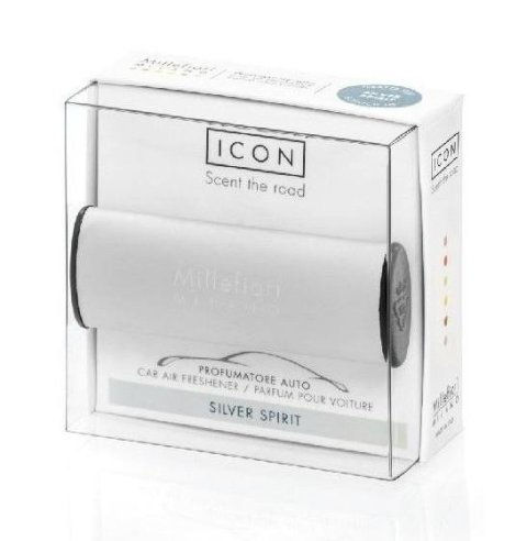 neuveden: Millefiori Milano Icon Silver Spirit / vůně do auta Classic - stříbrná